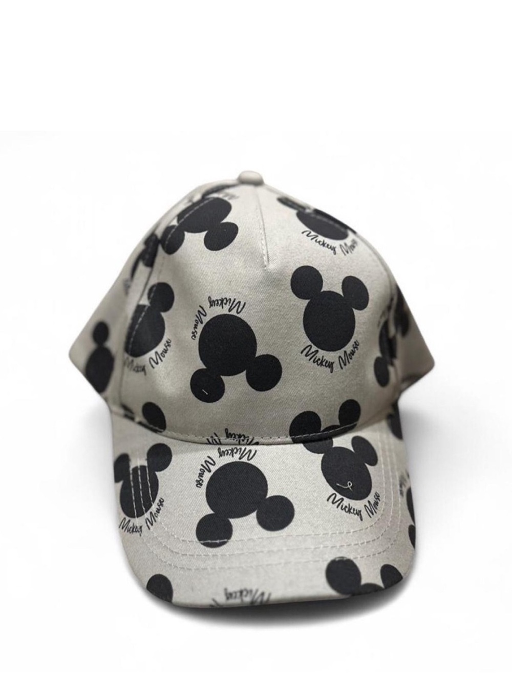 Disney Mickey Mouse Print Baseball Cap with Adjustable Strap (NWT)